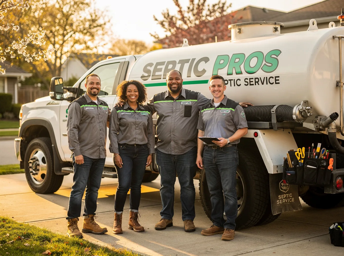 Septic Tank Pumping company in Hiltons, VA